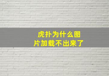 虎扑为什么图片加载不出来了