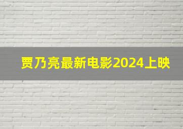 贾乃亮最新电影2024上映