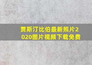 贾斯汀比伯最新照片2020图片视频下载免费