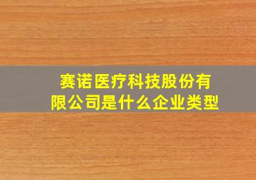 赛诺医疗科技股份有限公司是什么企业类型