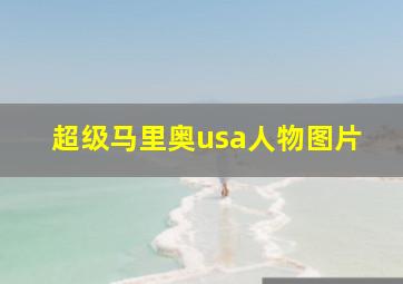 超级马里奥usa人物图片