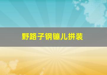 野路子钢镚儿拼装