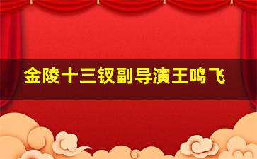 金陵十三钗副导演王鸣飞