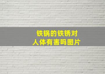 铁锅的铁锈对人体有害吗图片