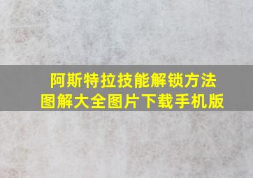 阿斯特拉技能解锁方法图解大全图片下载手机版