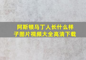 阿斯顿马丁人长什么样子图片视频大全高清下载