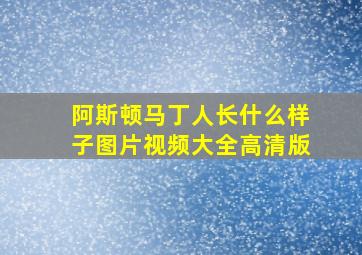 阿斯顿马丁人长什么样子图片视频大全高清版