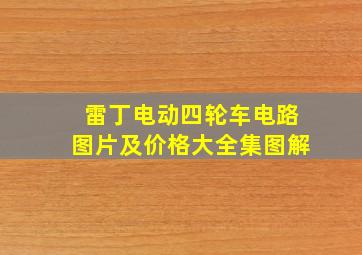 雷丁电动四轮车电路图片及价格大全集图解