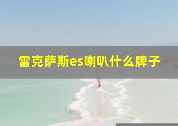 雷克萨斯es喇叭什么牌子