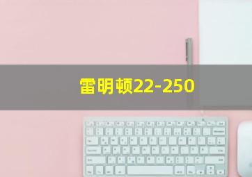 雷明顿22-250