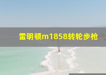 雷明顿m1858转轮步枪