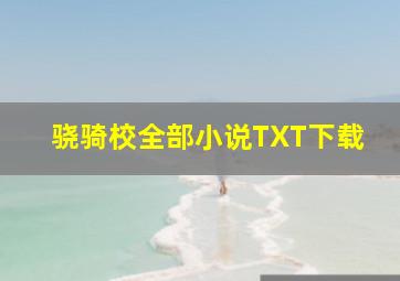 骁骑校全部小说TXT下载