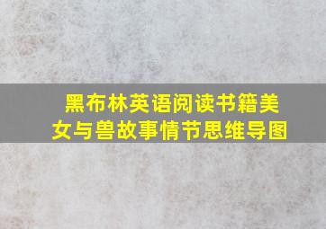 黑布林英语阅读书籍美女与兽故事情节思维导图